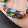 Rare Vintage Asian African Pumtek Pyu Glass Bead Necklace Image 5