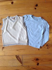 Age 3 Sleeveless Jumper & Top