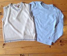 Age 3 Sleeveless Jumper & Top