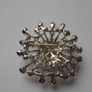 Brooch, Faux pearl brooch, Costume jewellery, Gift Image 3