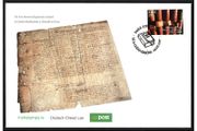 2007 Ireland 300th Anniversary of The Registry of Deeds Act Commemorative Stamp An Post First Day Cover (FDC)