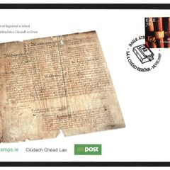 2007 Ireland 300th Anniversary of The Registry of Deeds Act Commemorative Stamp An Post First Day Cover (FDC)