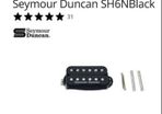 Seymour Duncan SH 6 distortion humbucker neck pickup electric guitar parts accessories