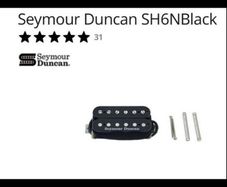 Seymour Duncan SH 6 distortion humbucker neck pickup electric guitar parts accessories