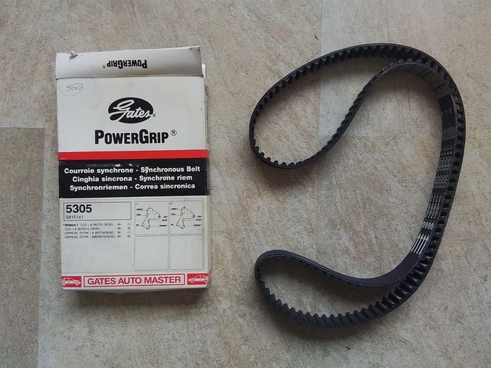 Renault Clio 1.9dsl / Extra Timing Belt.