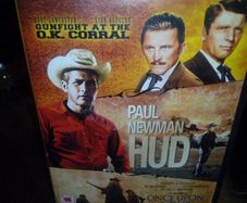 Western Dvd Collection- Hud, Once Upon A Time In The West, Gunfight At The O.k. Corral