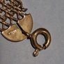 Solid Gold Bracelet chainlink 9 carat gold 18cm Image 4