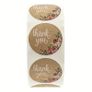 THANK YOU Stickers Roll of 500 / 1 Inch / NEW Image 2