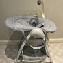 hauck Sit N Relax 3in1, Stretch Grey - Baby & Toddler Highchair with Bouncer & Toy Bar, Food Tray & Basket from Birth up to 15 kg, Lightweight Foldable Fully Adjustable Image 6