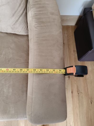 Very nice, comfortable three and two seater sofas