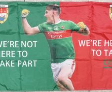 James Carr Mayo GAA flag.3ft x 2ft.
