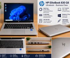 HP EliteBook 830 G8 | Intel Core i5 11th Gen | 13.3" FHD | 16GB RAM | 256GB NVMe SSD | Windows 11