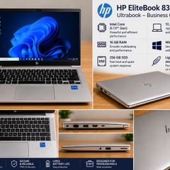 HP EliteBook 830 G8 | Intel Core i5 11th Gen | 13.3" FHD | 16GB RAM | 256GB NVMe SSD | Windows 11