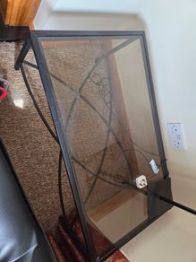 Glass Top Coffee Table