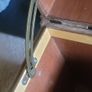 Vintage Rattan and Wood Tea Chest Storage Unit Image 6