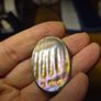 Vintage Oval Mother of Pearl Brooch Image 3