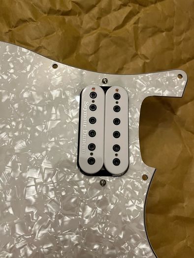 Seymour Duncan Full Shred humbucker pickups fender Stratocaster PICKGUARD SH-10 neck and SH TB 10 bridge set white accessories electric guitar parts