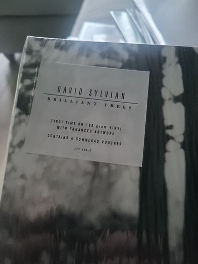 David Sylvian Brilliant Trees 2019 europe gatefold black vinyl