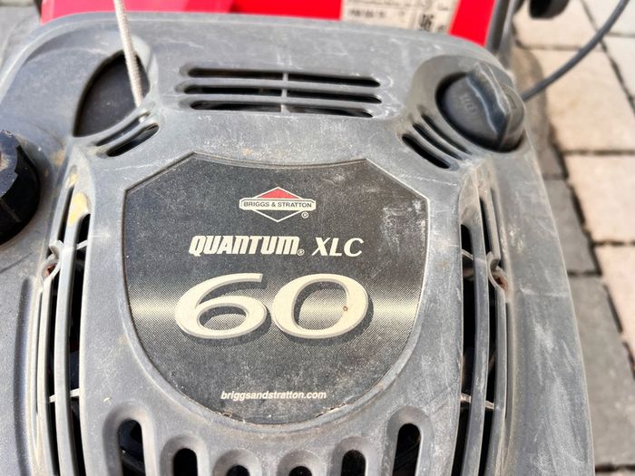 petrol lawnmower