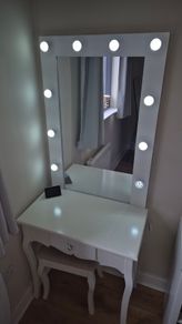 White Vanity Table