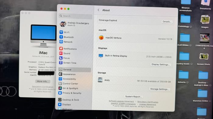 Apple iMac 21.5 Retina 4K 2017