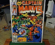 Captain Marvel #50 1st Dr. Minerva 1977 Marvel Comics
