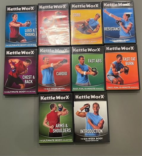 10 Kettle Workout DVDs