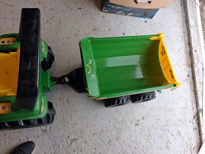 Rolly Toys John Deere Tractor & Trailer