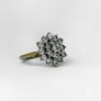 9ct Yellow Gold Cluster Ring, size J - J 1/2 Image 4