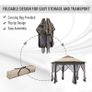 Gazebo Hexagon Patio Gazebo Pop Up Gazebo Outdoor Double Roof Instant Shelter with Netting 4.05mx4.05m Image 5
