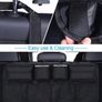 Car Boot Organiser Waterproof Kick Mats Car Organiser Seat Back Protectors, Multi-Pocket Children's Travel Storage Image 5