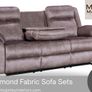 New Richmond 3+2 Sand Colour Sofa Sets Image 3