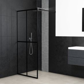 Walk-in Shower Screen Tempered Glass 90x195 cm