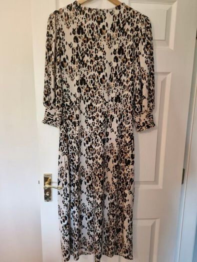 Animal print jersey dress Size 12