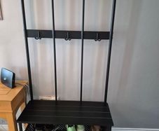 IKEA Coat rack and bench with shoes storage