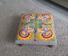 ottoman footstool