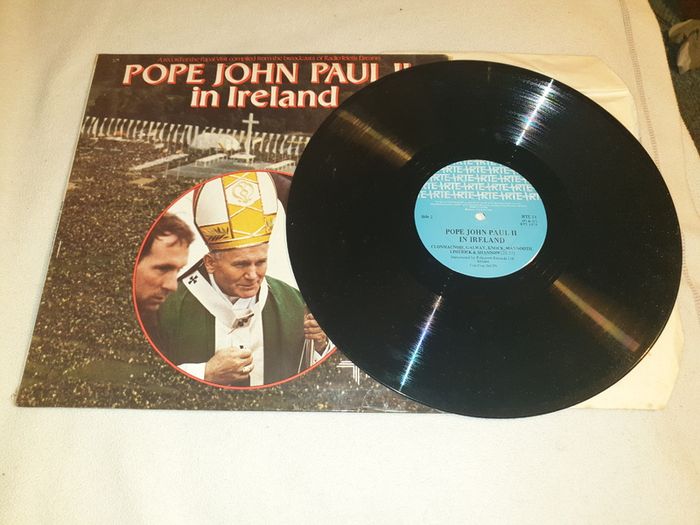 Pope John Paul II in Ireland on Vinyl For Sale Here