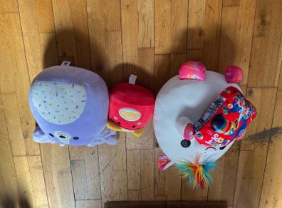 3 Squishmallows