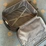 Cabin luggage black small suitcase Image 5