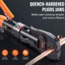 Copper Tube Fittings Hydraulic Pipe Crimping Tool, Pressing Plier with TH16, TH20, TH26, TH32 Quick Change Jaws, 360 Rotatable Press Kit for Confined Spaces Tee Fittings Hydraulically Driven Image 7