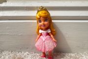 Disney Princess Mini Toddler Doll Sleeping Beauty Aurora approx. 9 cm. Used Please see photos