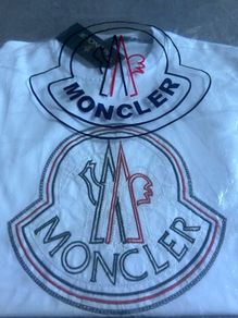 White Moncler T-shirt