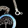 Sterling silver tree of life on heavy silver chain Image 6