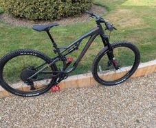 Whyte T-160 S v2 Enduro Mountain Bike 2022 in Matt Moss