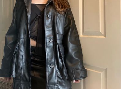 Leather jacket
