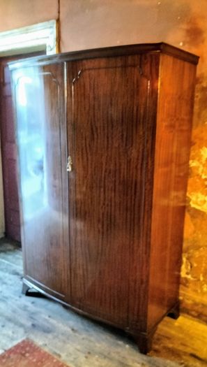 A 1930's mahogany Wardrobe