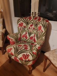 Armchair - Floral Design