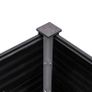 Garden Raised Bed 300x50x91 cm WPC Grey Image 3