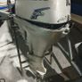 Honda 4 stroke  10 hp Outboard engine Short shaft Image 2