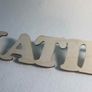 Custom Wooden Felt Cardboard Letters ,Names, Words, Wall Decorations High 6 cm 2,5 inch Image 3